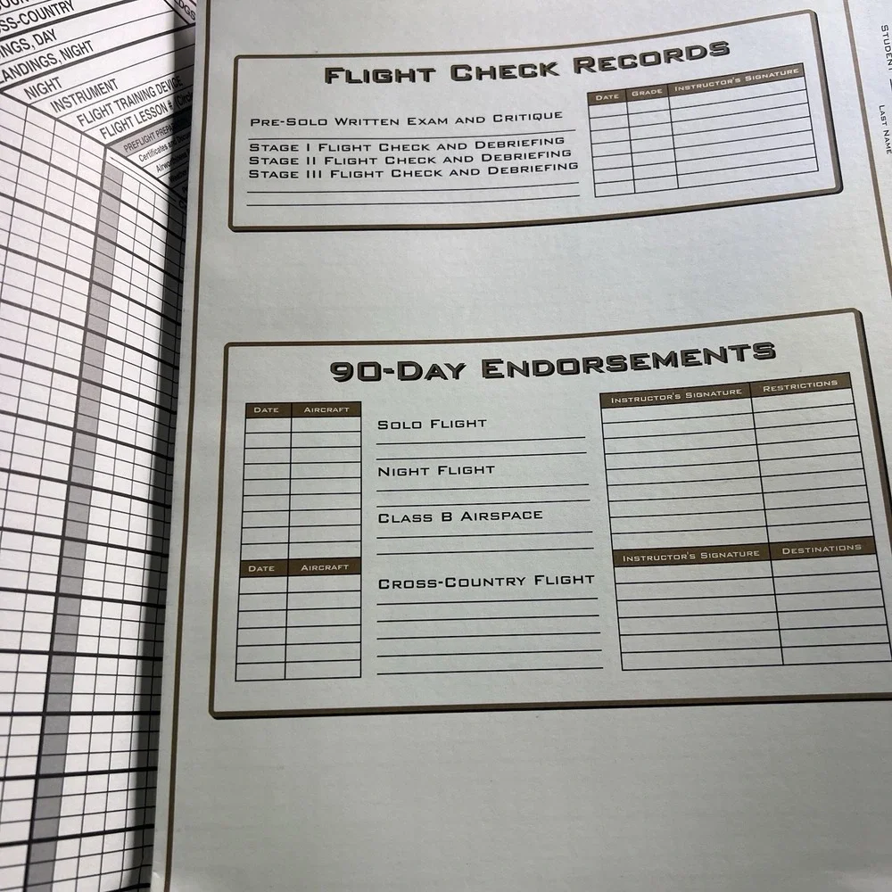 Jeppesen Lot Of 3.Private Pilot Airman Knowledge Test  JS334370-003 - See Photos